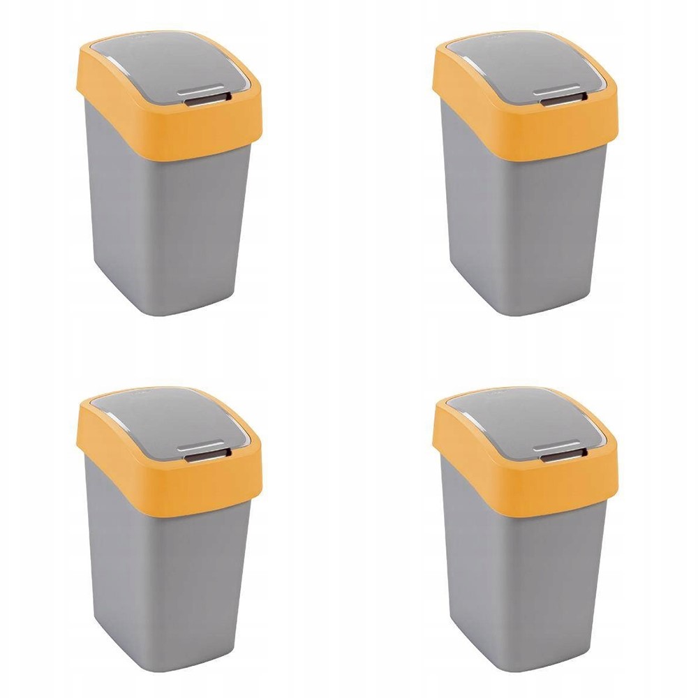 Levně Komplet odpadkový koš do kuchyně Kanceláře Odpadky FlipBin Nádoby 25 l Curver