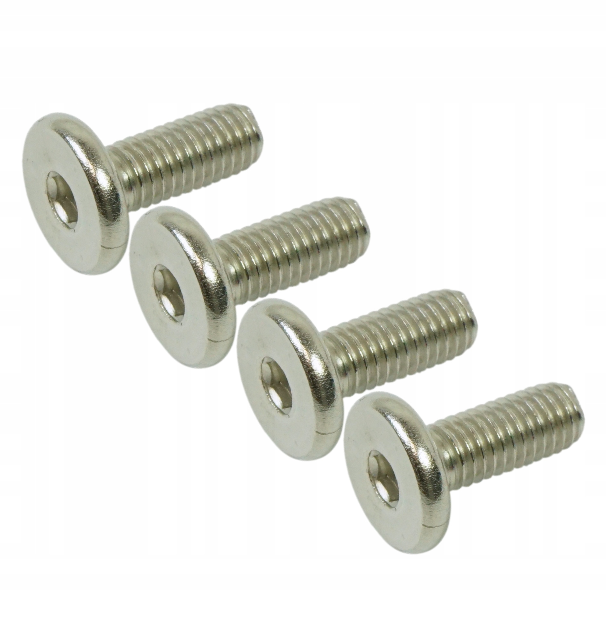 100 x Metrický šroub M8 x 20 nerezová ocel s válcovou hlavou, nábytkový šroub