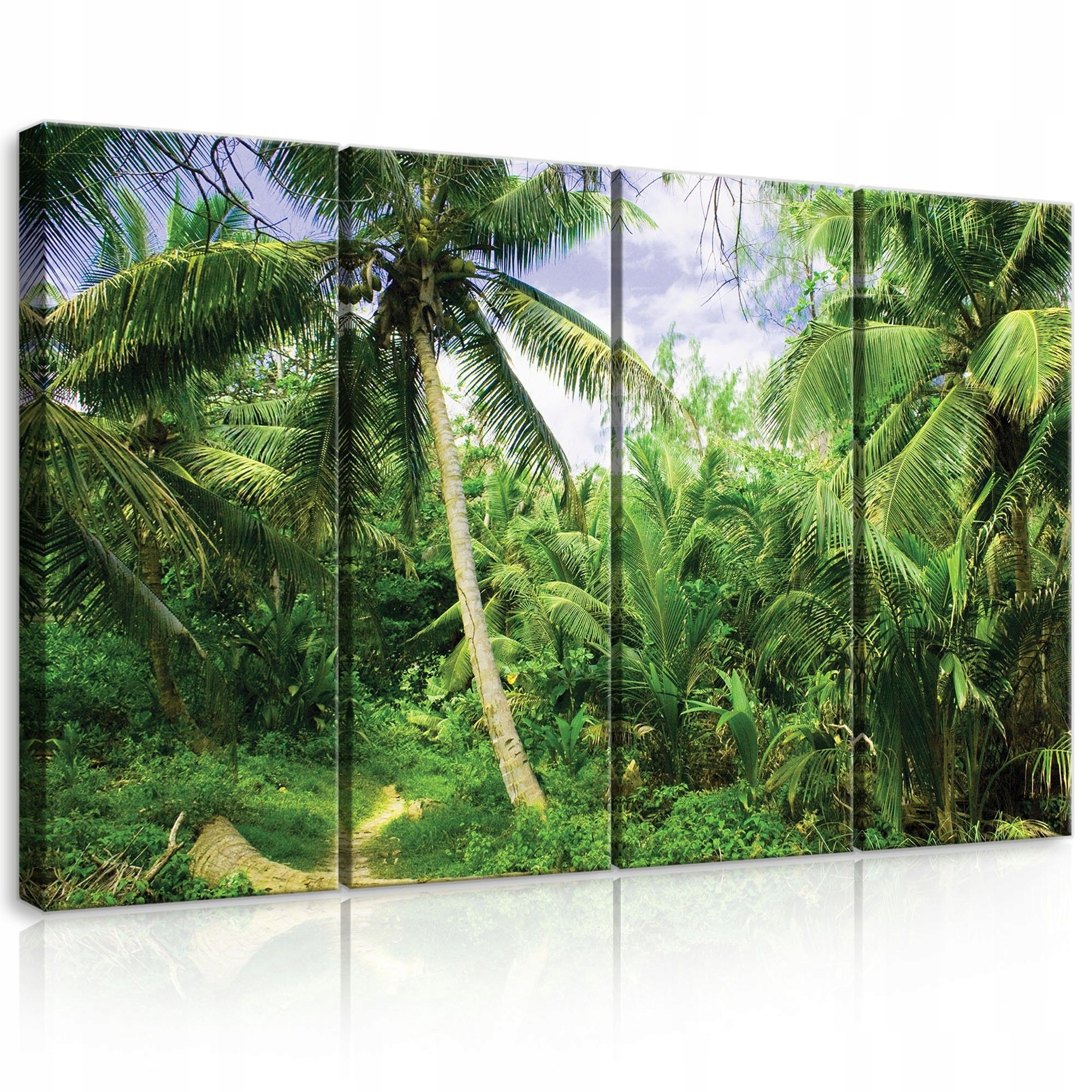 Obraz 120x80 Tropy džungle palmy zeleň příroda exotika les