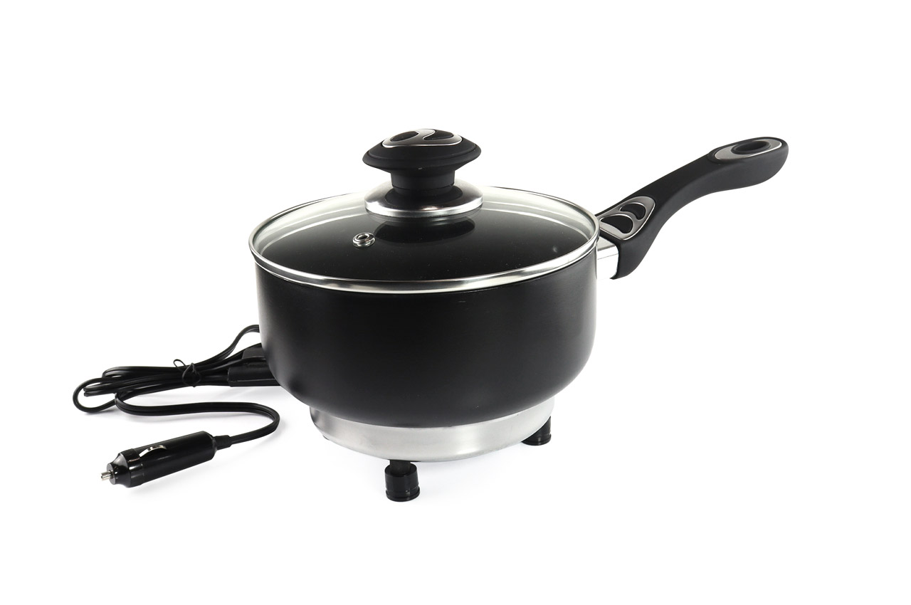 Elektrický rendlík s poklicí do auta 18 cm x 8 cm 150 W 12 V