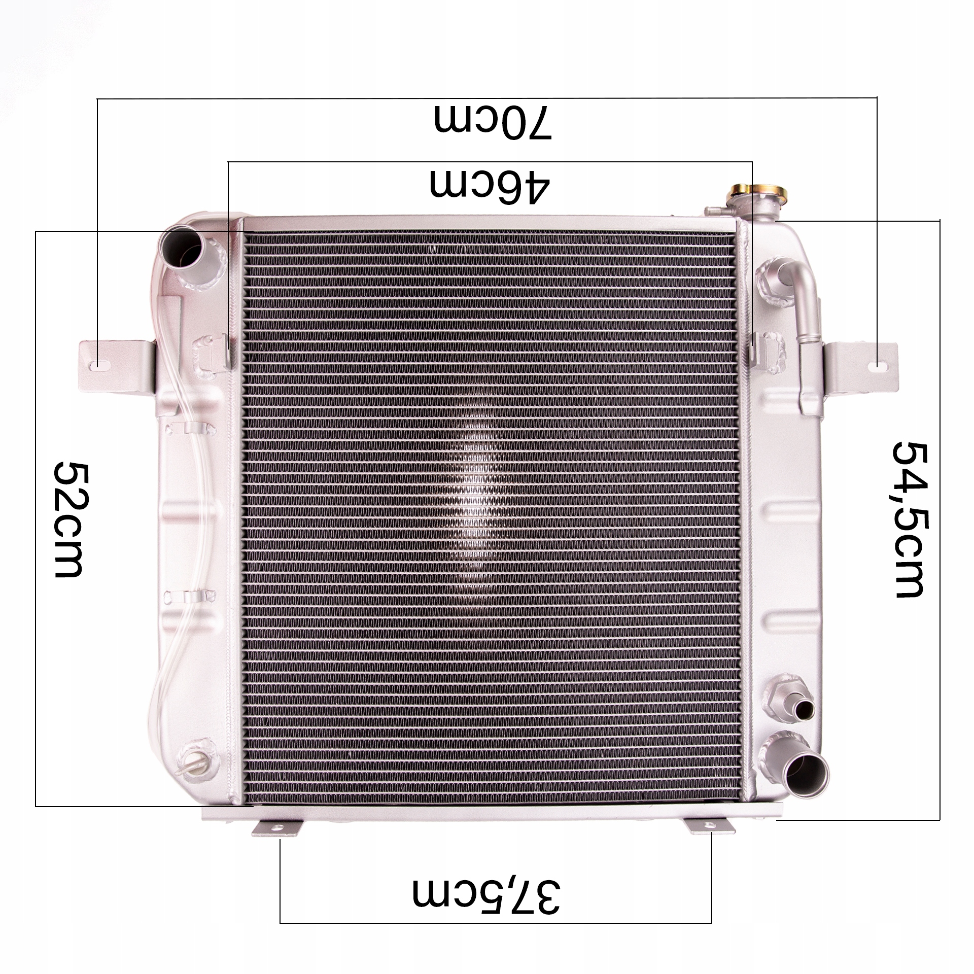R453-331000-000 - РАДИАТОР ВОДЯНОГО ОХЛАЖДЕНИЯ HC HANGCHA 4-5T RW17 GM 4.3 L