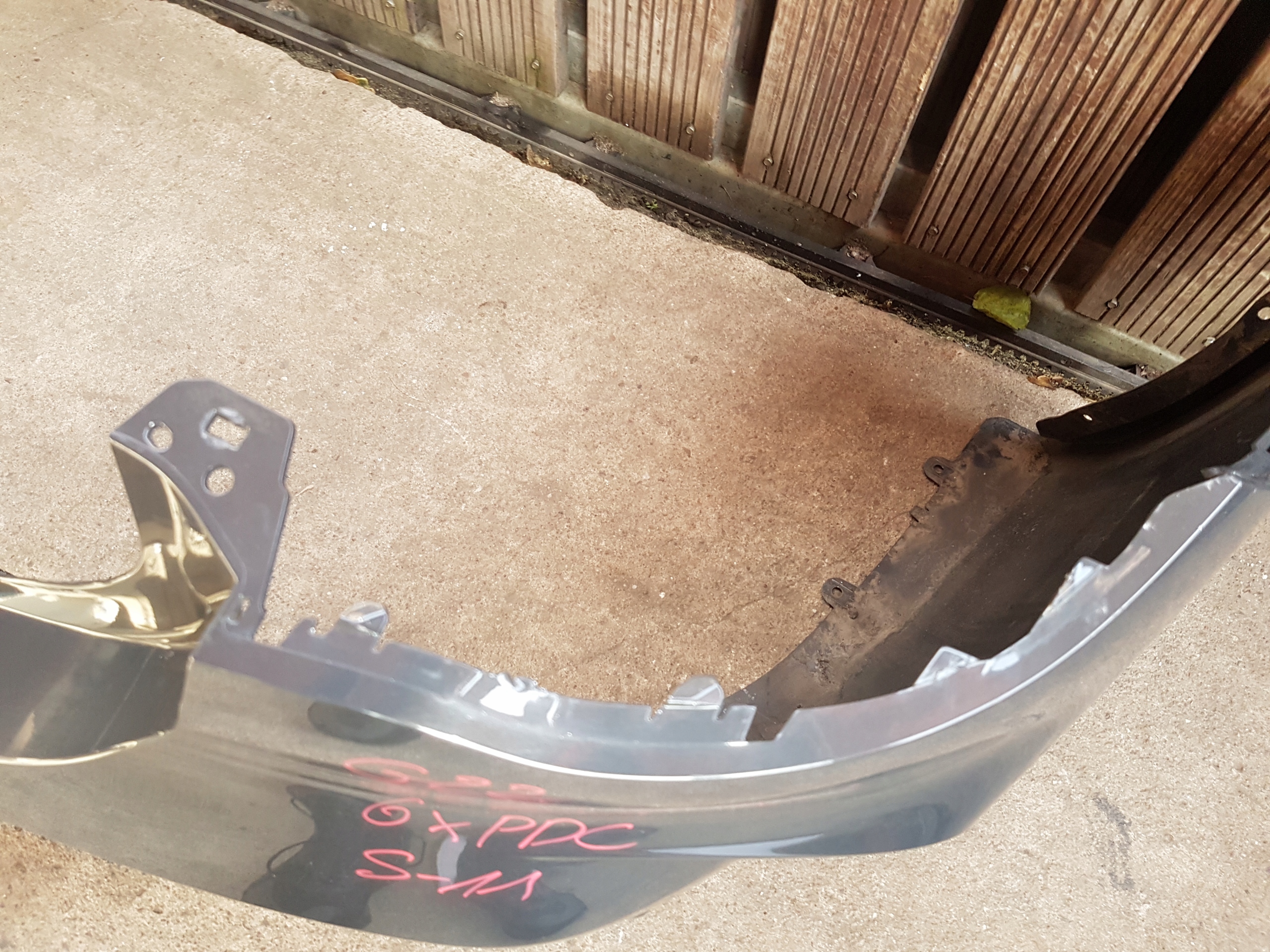 bumper rear BMW G22 G23 m-packet