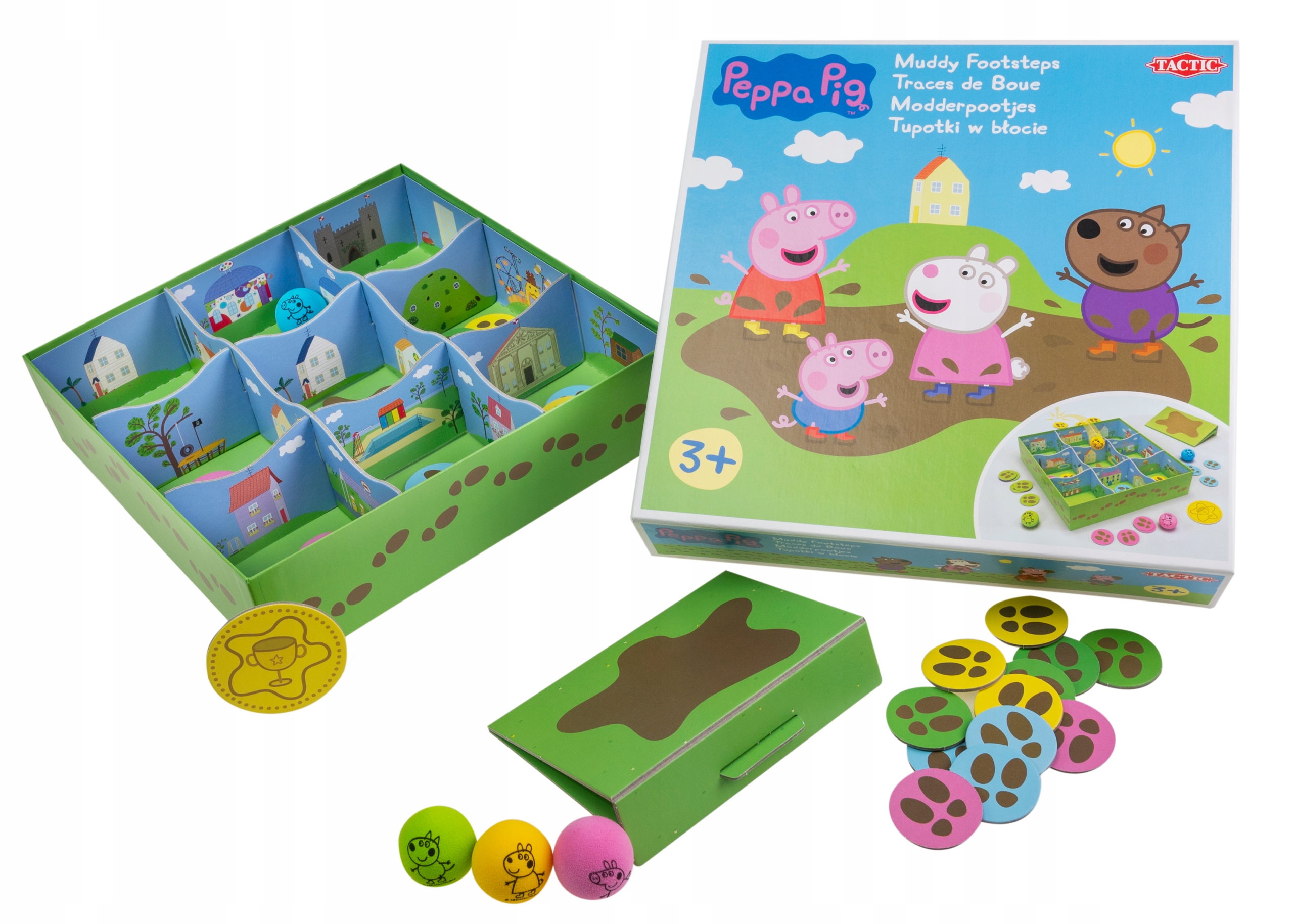 Tactic Gra Świnka Peppa Tupotki w błocie EAN (GTIN) 6416739583594