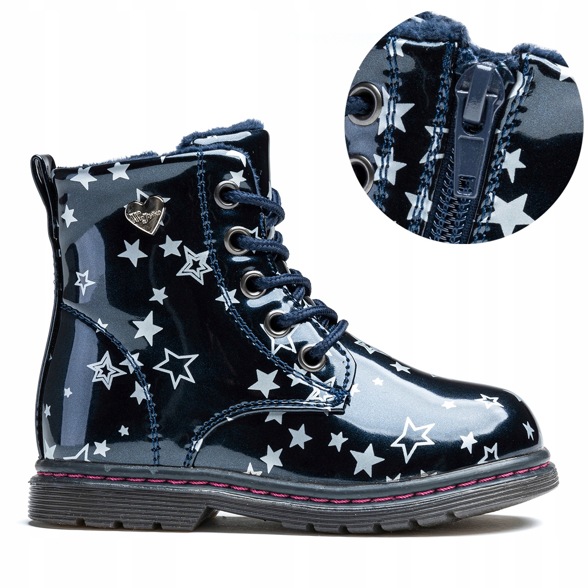 Trzewiki ocieplane wygodne SUWAK lekkie Wojtyłko