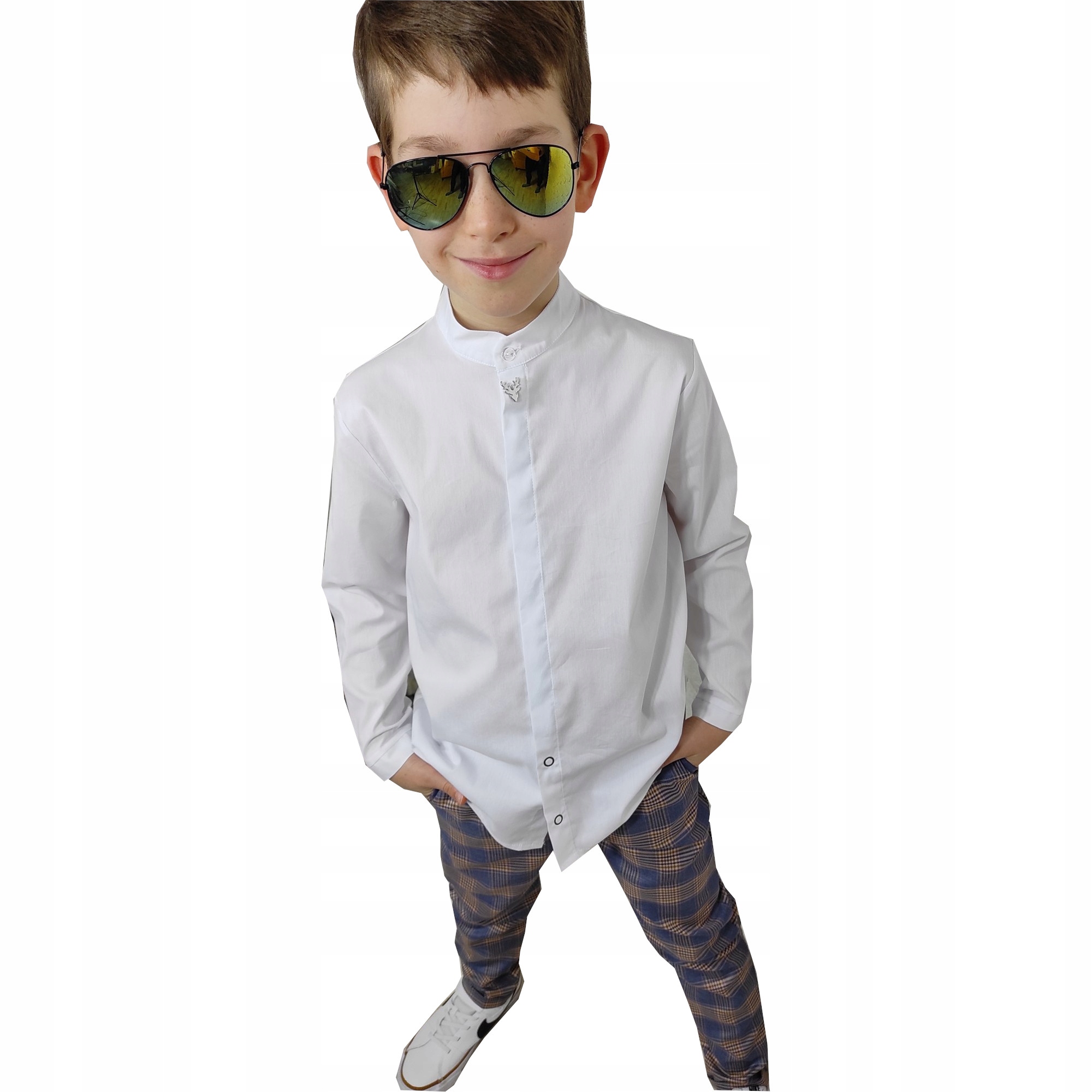 

Koszula Moose biel 134/140