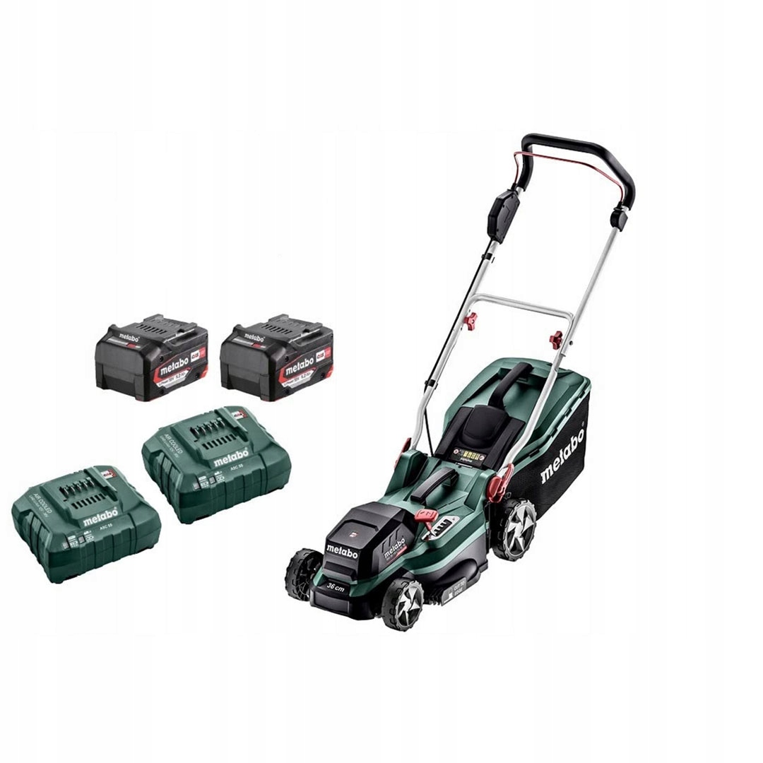 Akumulátorová kosačka Metabo Rm 36-18 Ltx 601716650 2x18V 2x5,2Ah Bl 36 cm
