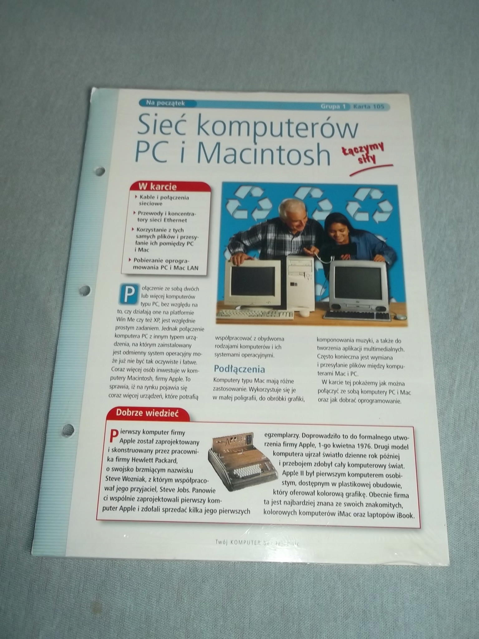 TWÓJ KOMPUTER bez tajemnic -Sieć komputerów Pc mac