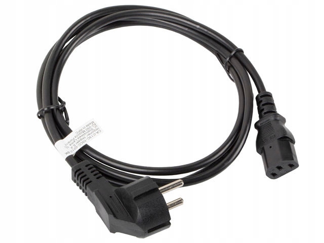 

Kabel przewód zasilający Iec C13 1,8m trapezowy