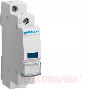 

Hager Lampka sygnalizacyjna Led niebieska 230VAC
