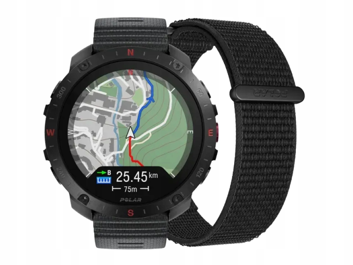 Polar Grit X2 Pro Hook & Loop czarny