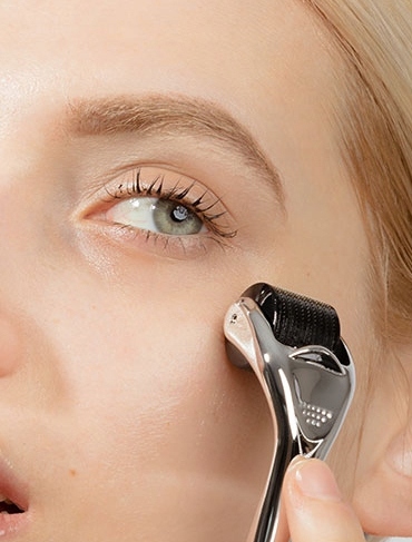 Derma Roller GOLD 0,5mm 540 Tytan Mezoterapia Marka bez marki