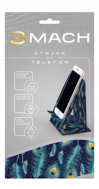 Stojak Na Telefon Pawie Pióra