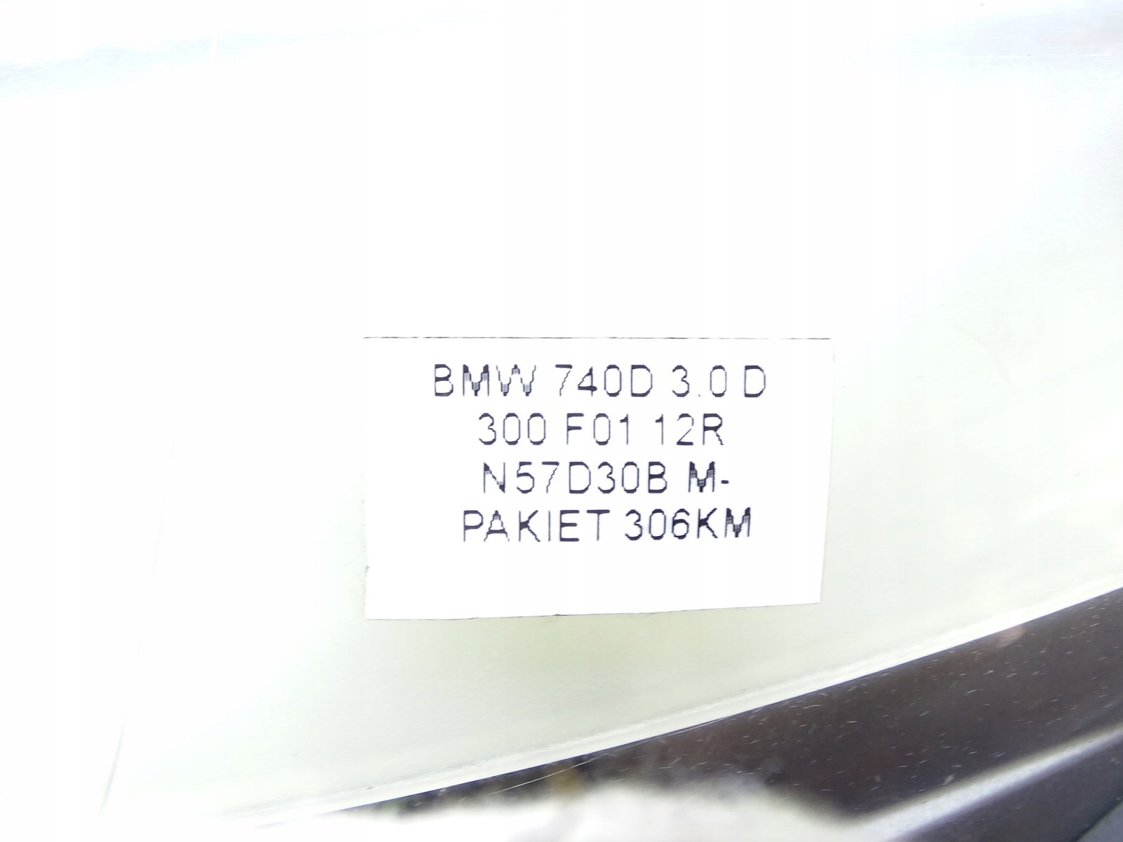 light left XENON non-setting BMW F01 F02 UK