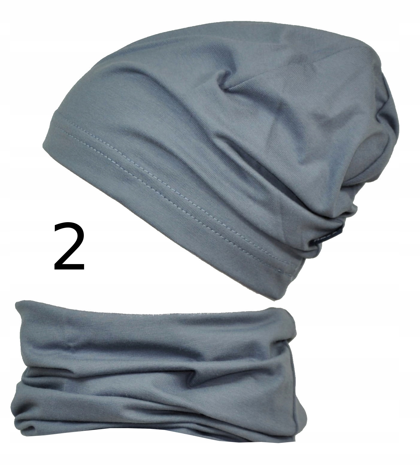 KOMPLET CZAPKA i KOMIN chłopięcy WIOSNA kol. 3-6L Wiek dziecka 3 lata +