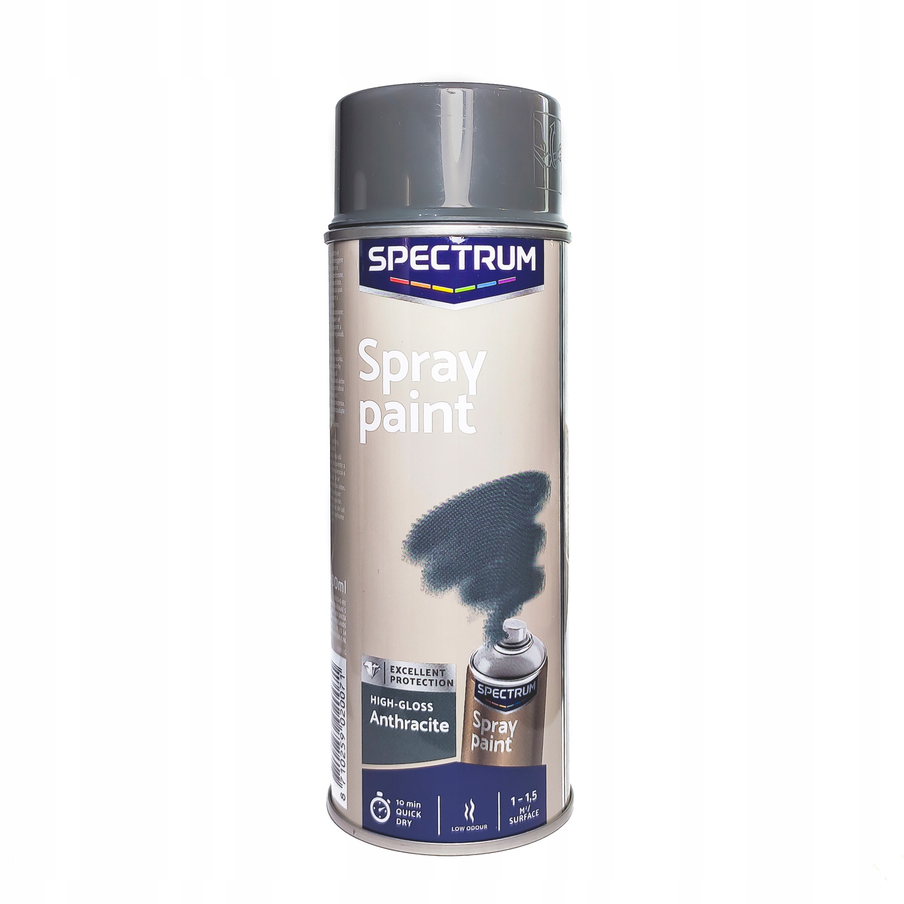 FARBA W SPRAYU - LAKIER 400ml SZARY POŁYSK Marka inna