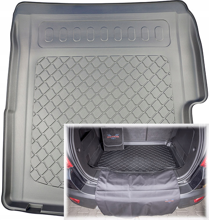 Volvo S90d Седан 2019- Килимок + захист бампера