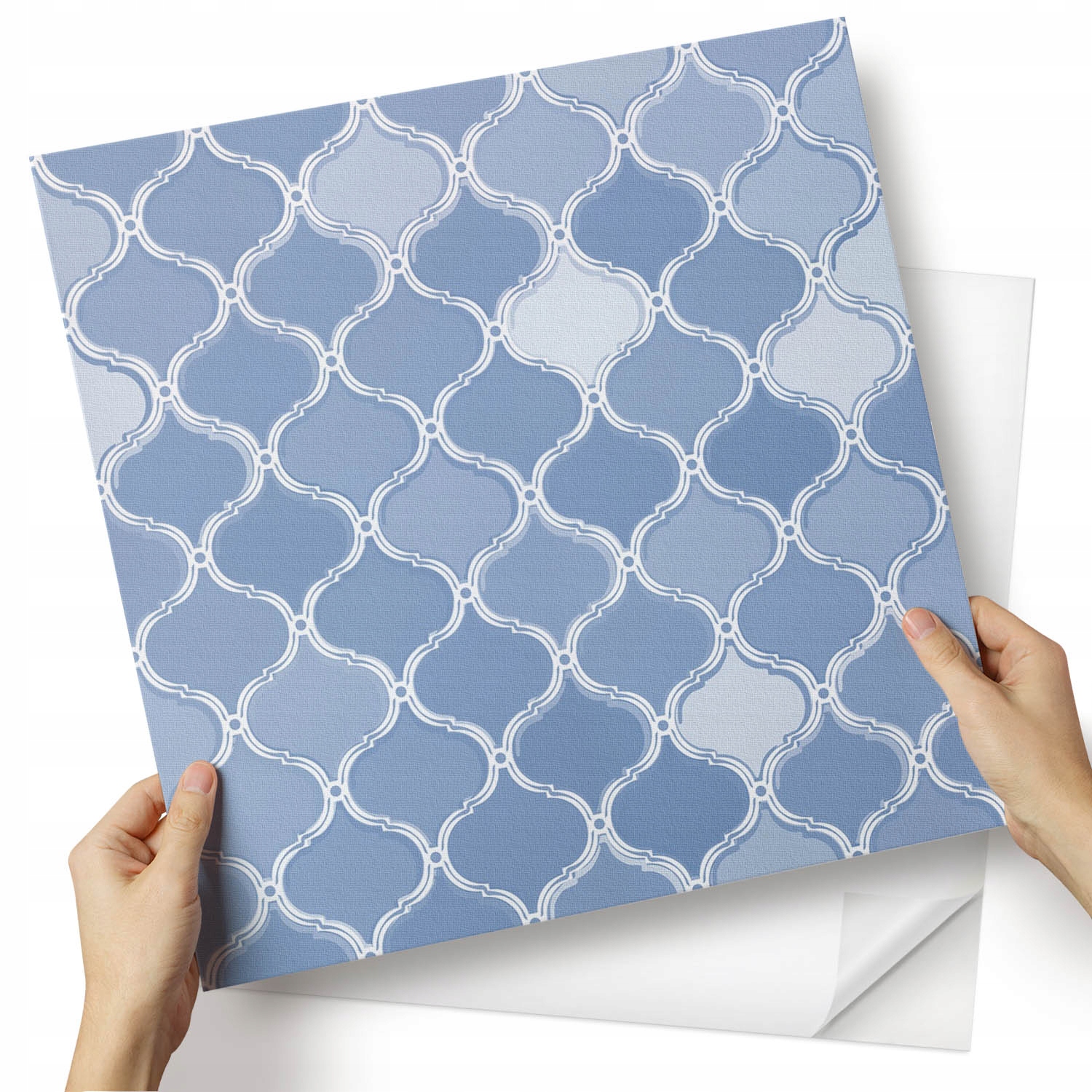Komplet vinylových panelů Tvary oblouků v mozaikovém stylu 4x50x50 cm
