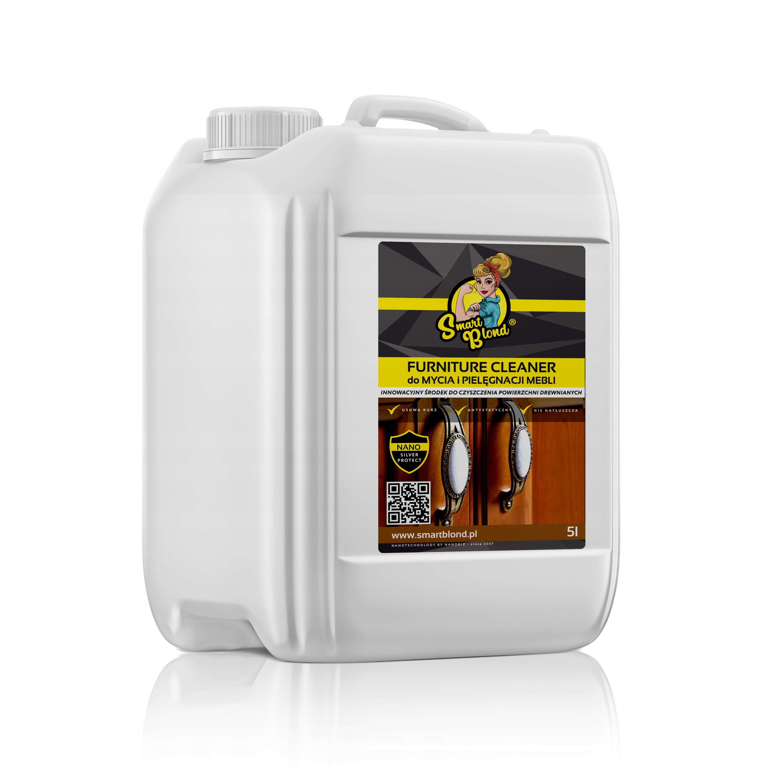 Levně Tekutý přípravek na péči o dřevěný nábytek 5 l