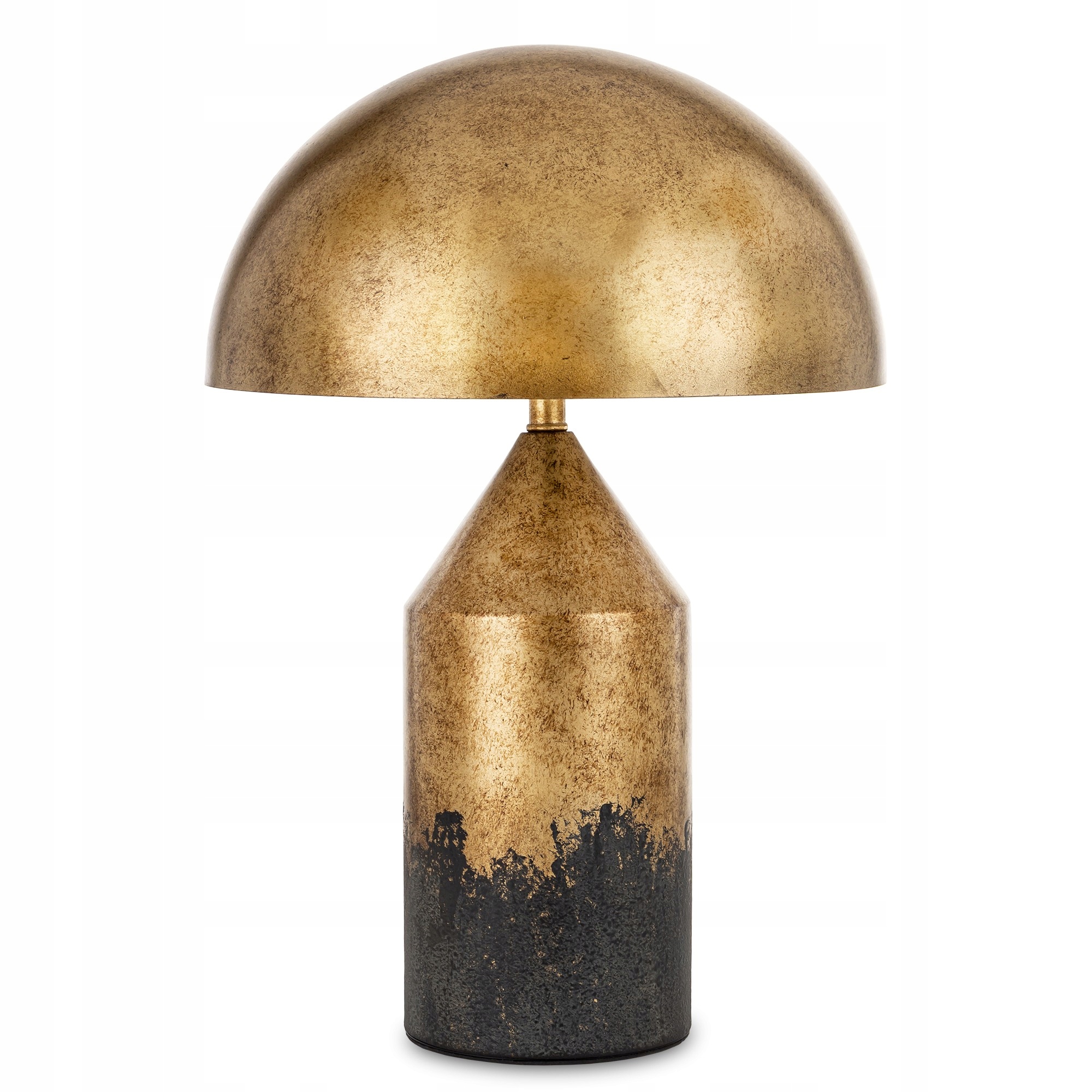 Stolová lampa Zlatá čierna kovová nočná lampa do spálne