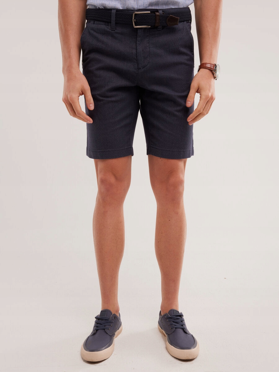 Big Star Pánské Tmavě Modré Šortky Rossin 404 W33