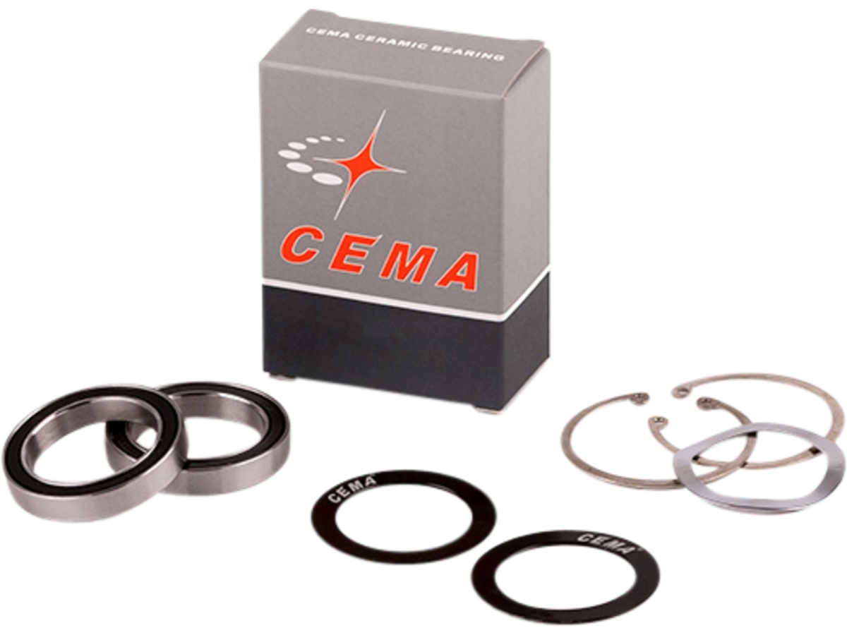 Sada ložisek Cema BB30/PF30 ocelová 42 mm