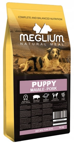 Meglium Dog Puppy Pork 14 kg