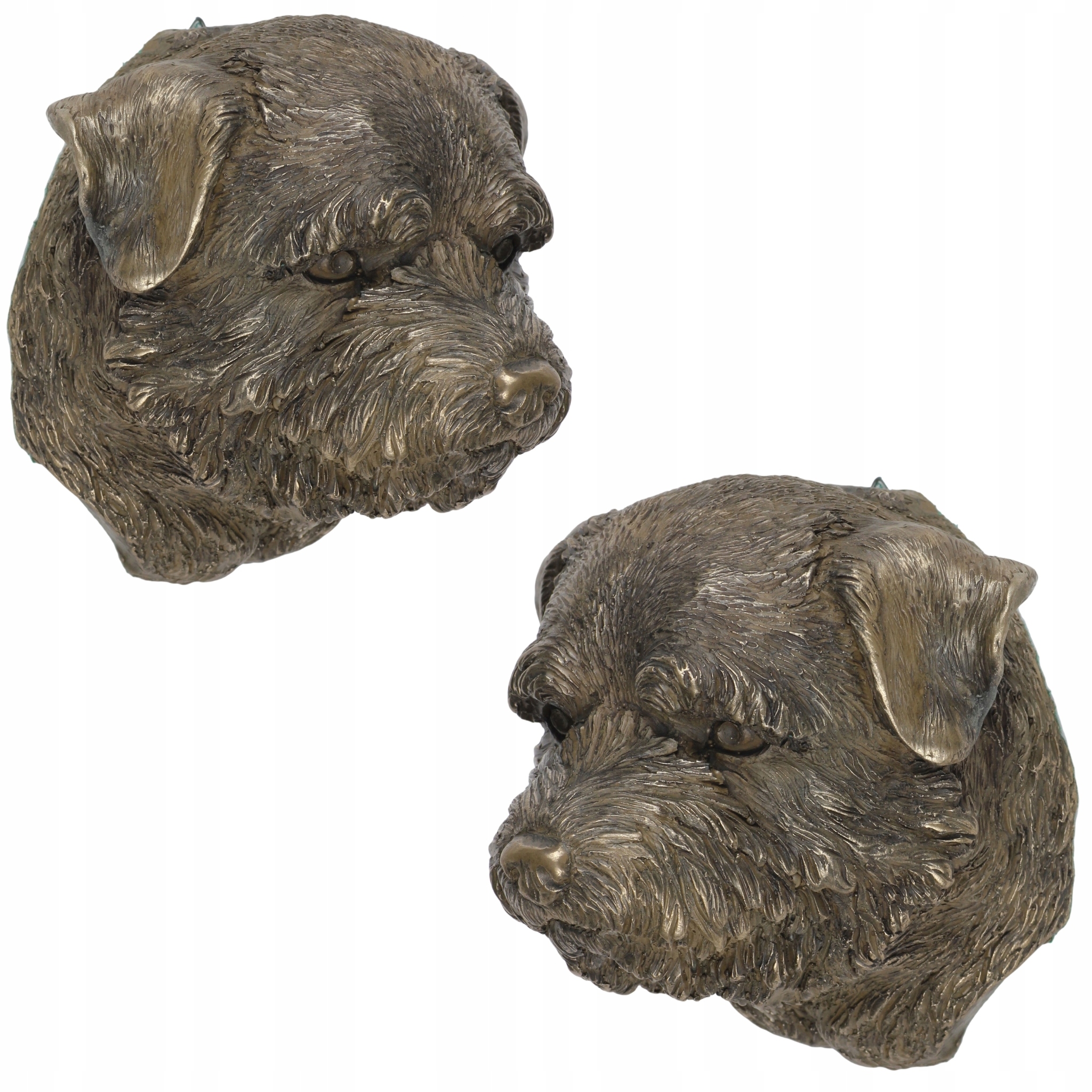 Norfolk Terrier I statuetka psa, wiszące popiersie, unikatowa ozdoba dla
