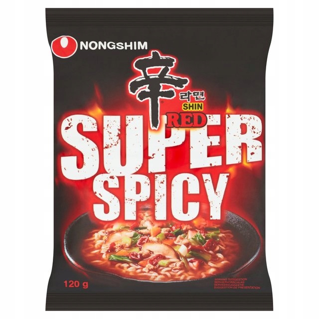 

Nongshim Shin Red Spicy Ramen 120g
