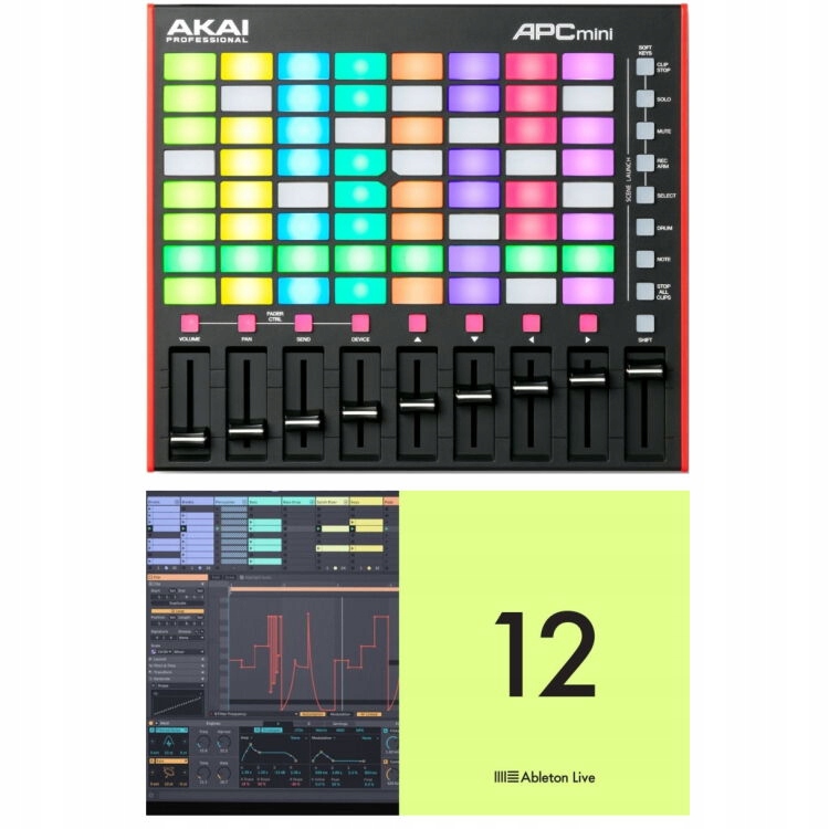 Ableton Live 12 Suite & Akai Apc Mini MK2 Balíček Ableton Live Suite!