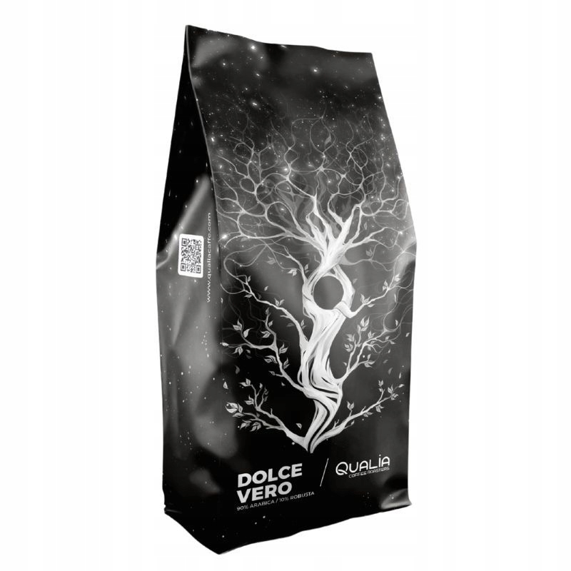 Kawa ziarnista Qualia Dolce Vero 1kg We Włoskim Stylu! Premium