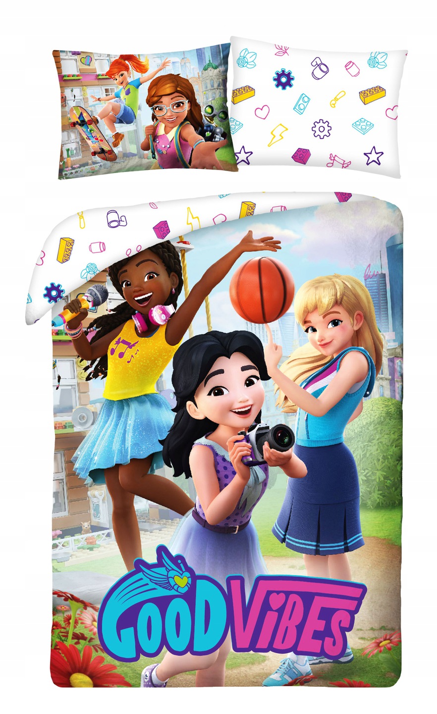 

Pościel Lego Friends 140x200