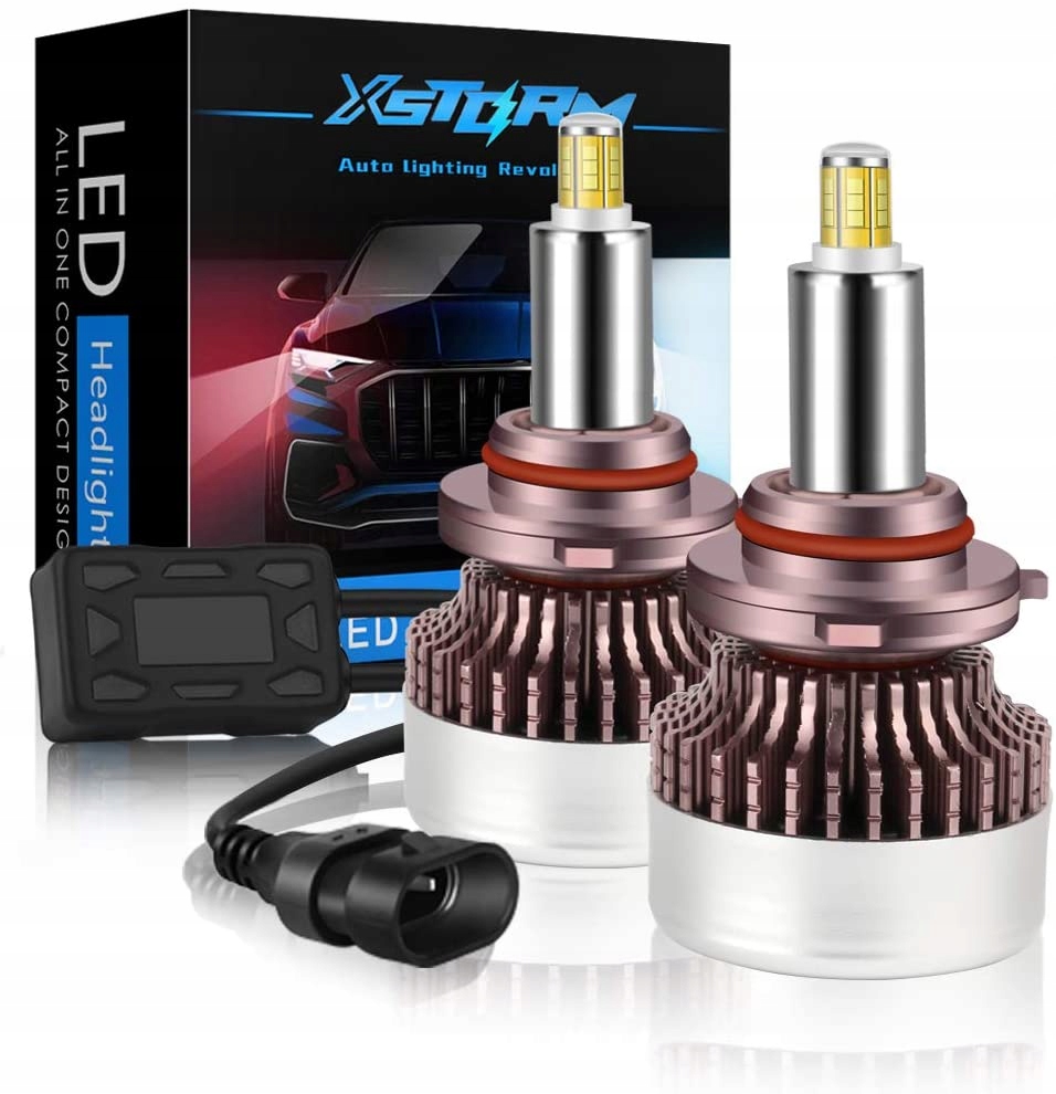 Żarówki Led HIR2 9012 Xstorm R9 160W 360° 25000LM Mocne Can kpl.