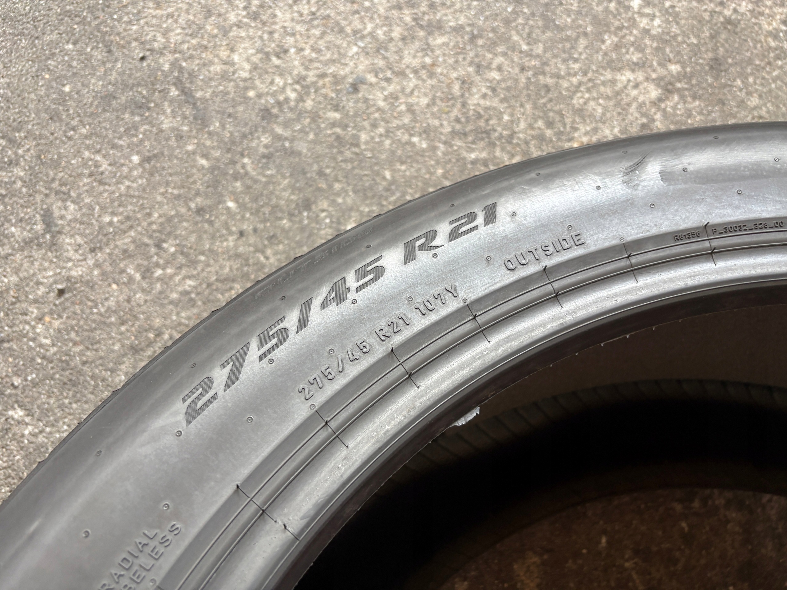 tyre summer 275/45R21 107Y Pirelli P ZERO 6,5mm 2024r
