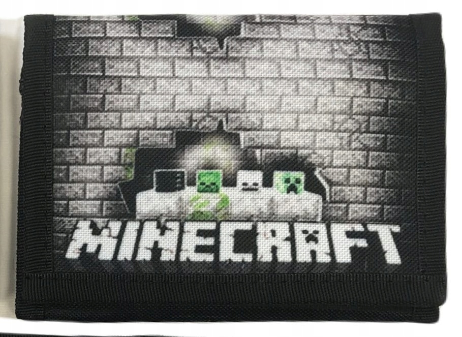 MINECRAFT PORTFEL ROZKŁADANY WZÓR MC5