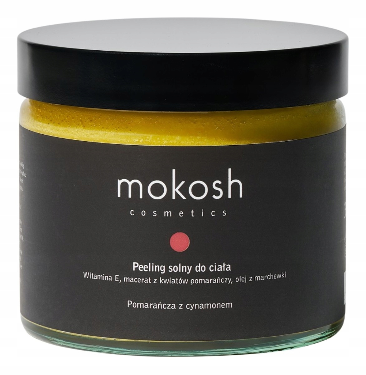 Mokosh Tělový solný peeling pomeranč se skořicí 300 g