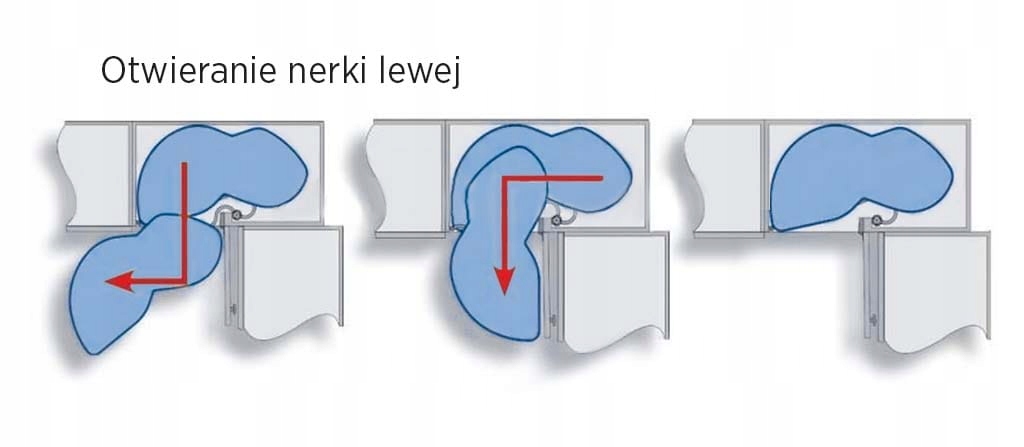 KOSZ CARGO MAGIC CORNER NERKA LEWY 400 DOMYK Szerokość mebla 80 cm