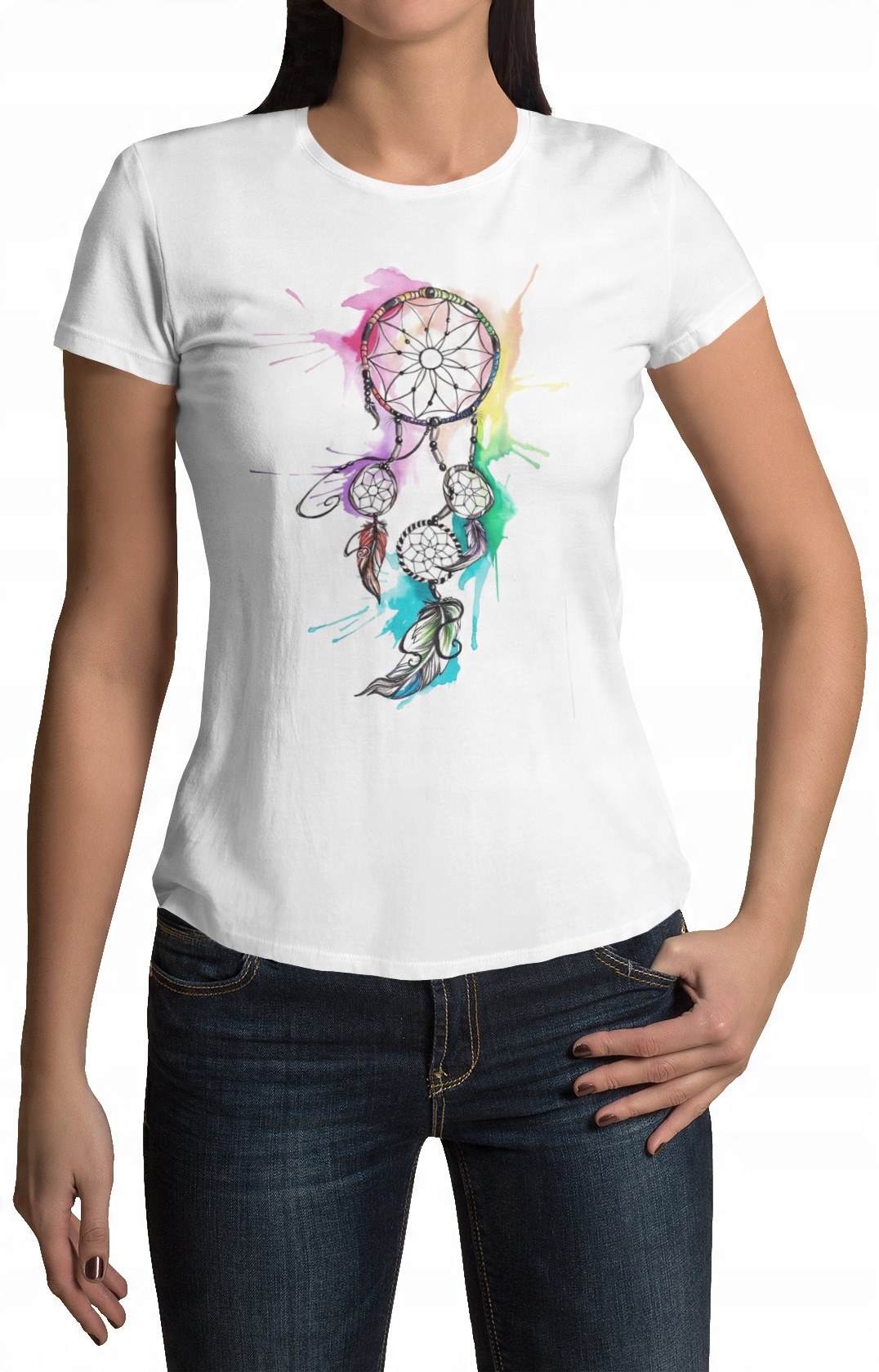 

Koszulka Damska T-shirt M Super Jakość- Wzory!!