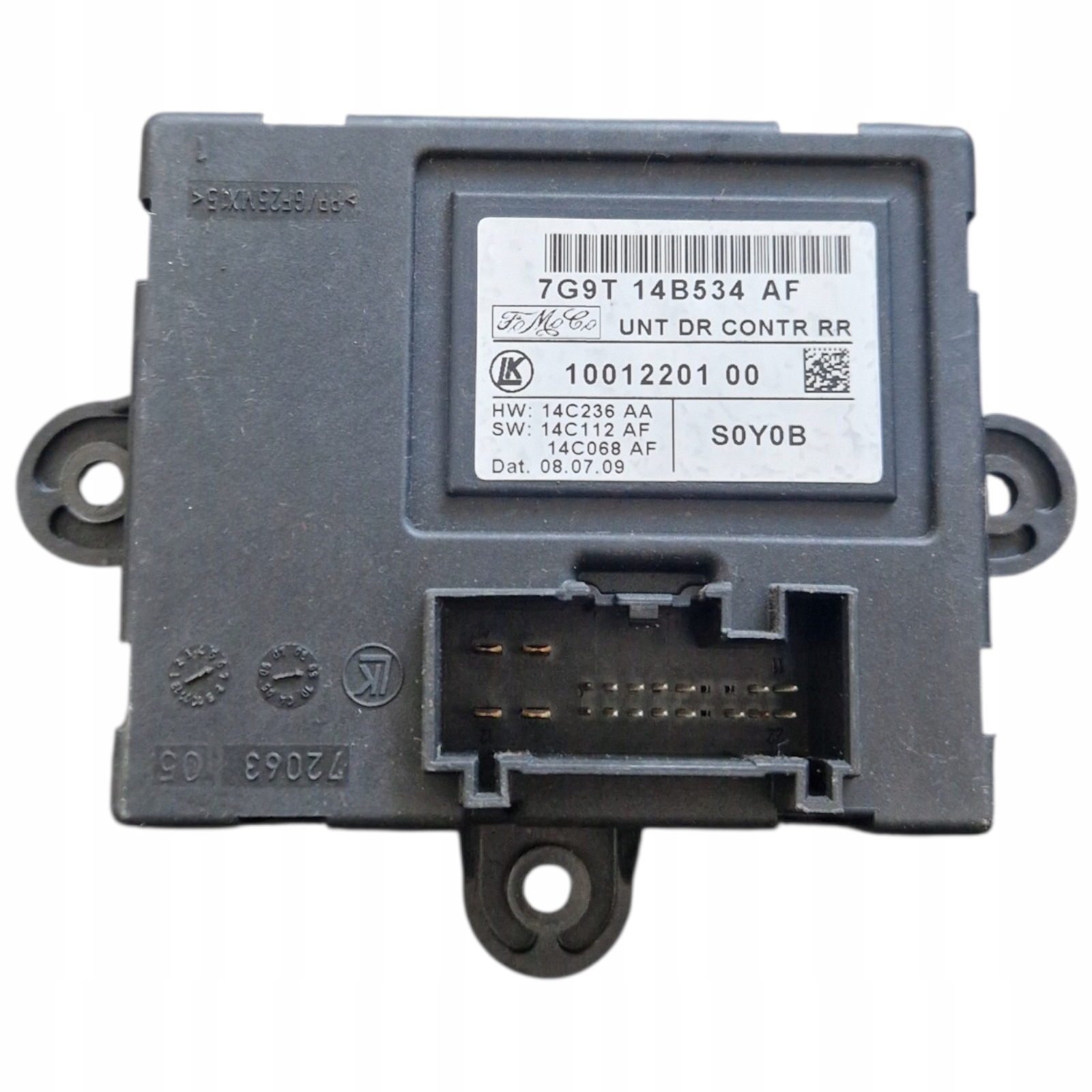 MODUŁ DZWI TYŁ PRAWY LEWY FORD MONDEO MK4 - 7G9T14B534AF