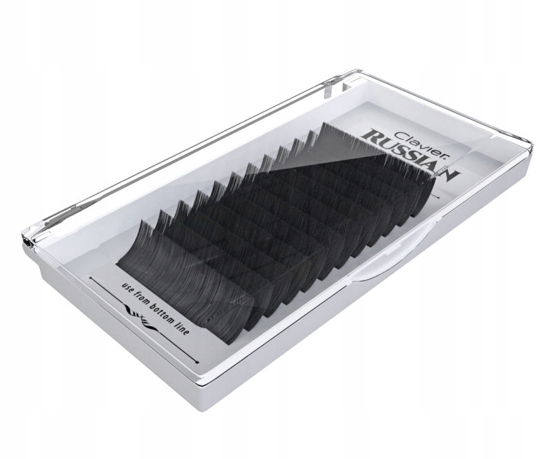 RZĘSY CLAVIER RUSSIAN 0.10/D/MIX OBJĘTOŚCIOWE
