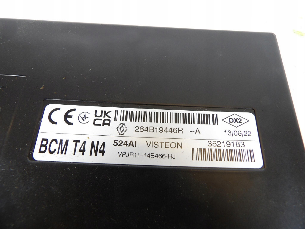 DACIA DUSTER II LIFT module control unit BCM 284B19446R