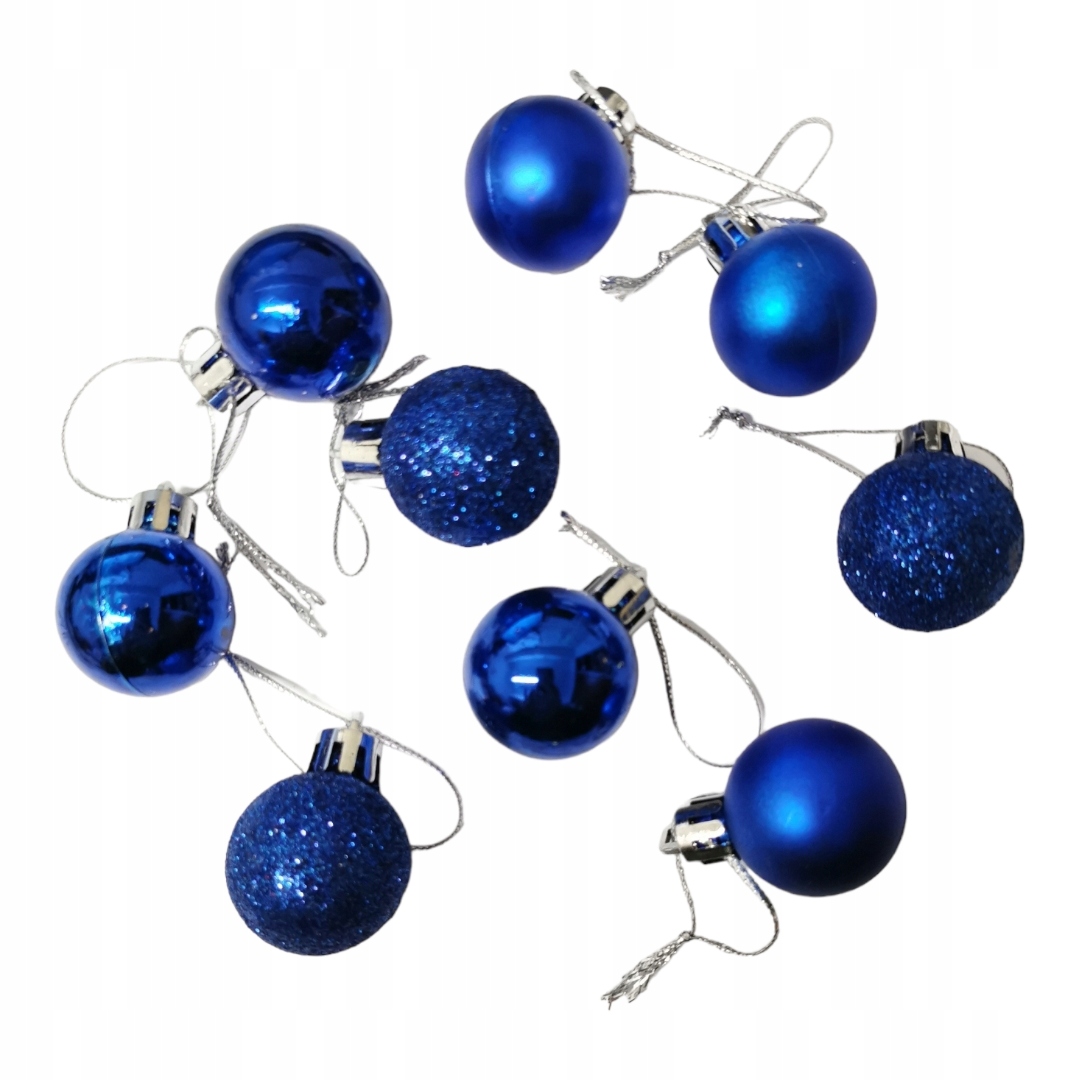 

9 x Bombki Choinkowe Zawieszki bombka