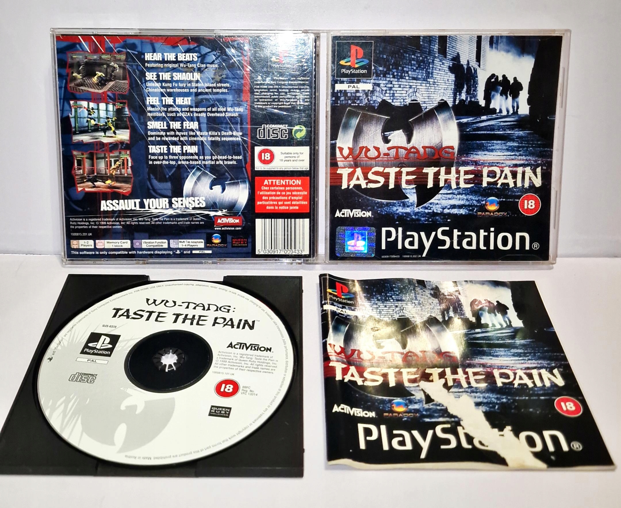 Gra WU-TANG TASTE THE PAIN PSX 3XA
