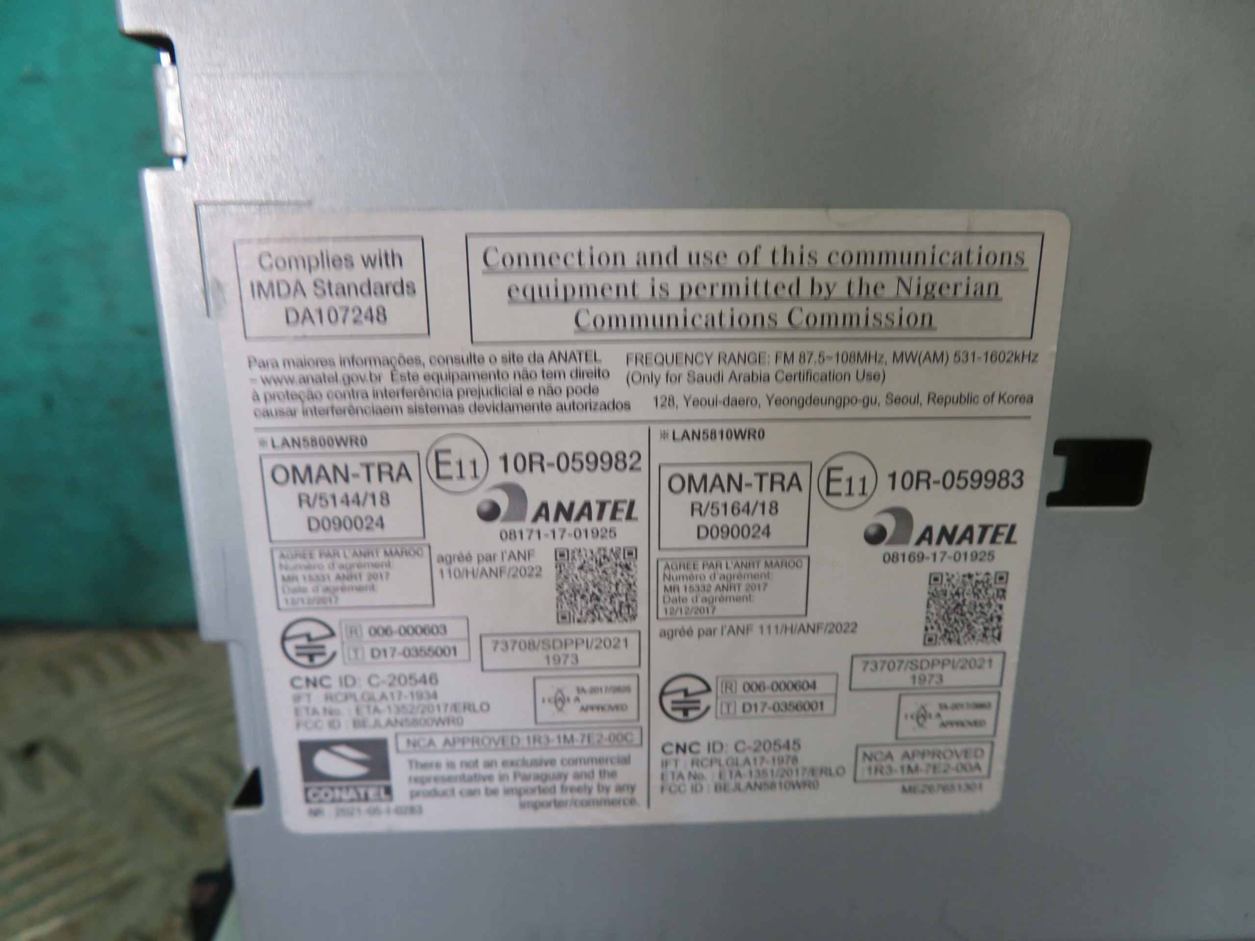 RADIO Navigation RENAULT MASTER 23R 281151969R
