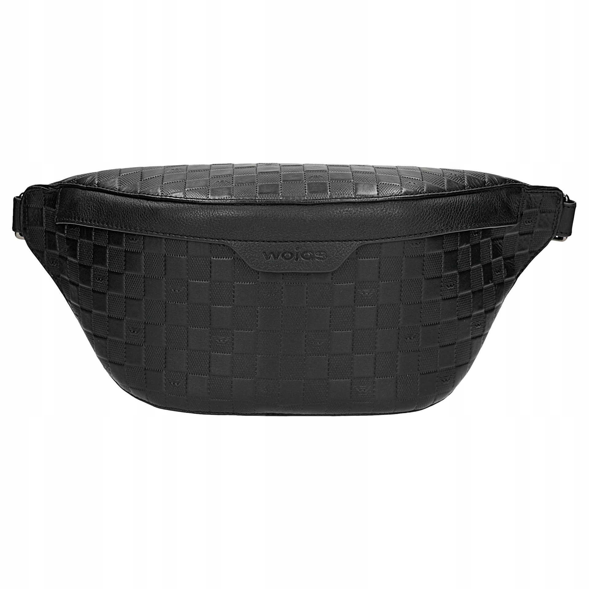 Černá logová pánská ledvinka