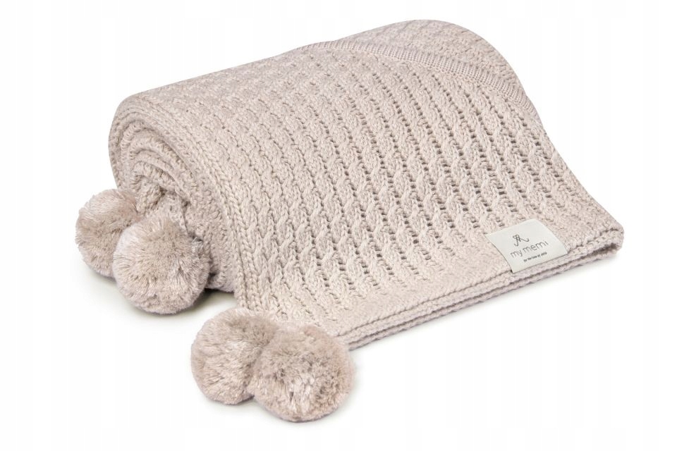 

Kocyk bambusowy z kapturkiem Light Beige Memi