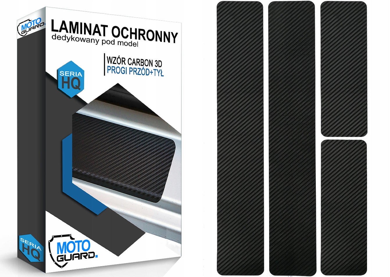 

Carbon Folia Ochronna Ppf na progi Opel Zafira C