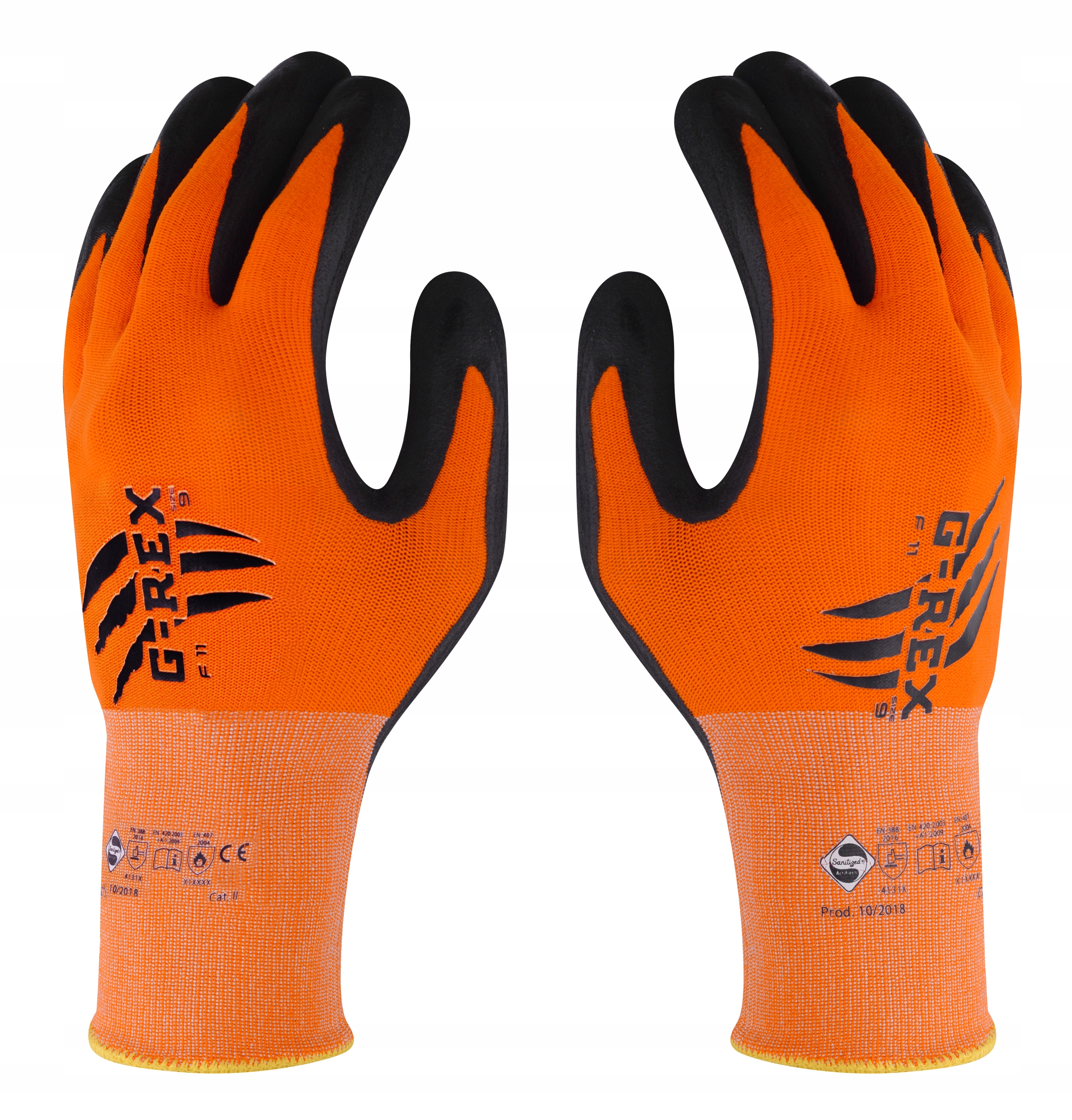 Pracovní rukavice G-rex F11, složení bez Bpa, Premium, Xs, 12 párů