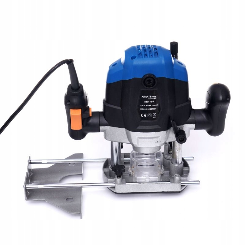 FREZARKA GÓRNOWRZECIONOWA DREWNA Z REGULACJĄ 1900W 30.000 RPM Kod producenta KD1795