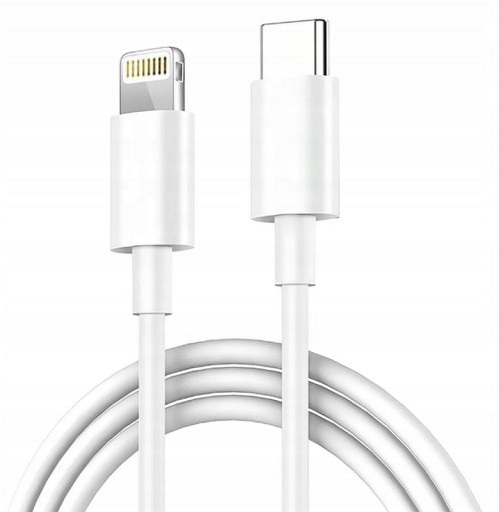 ŁADOWARKA SIECIOWA DO APPLE IPHONE USB-C 20W + KABEL USB C - LIGHTNING 1M Marka Apple