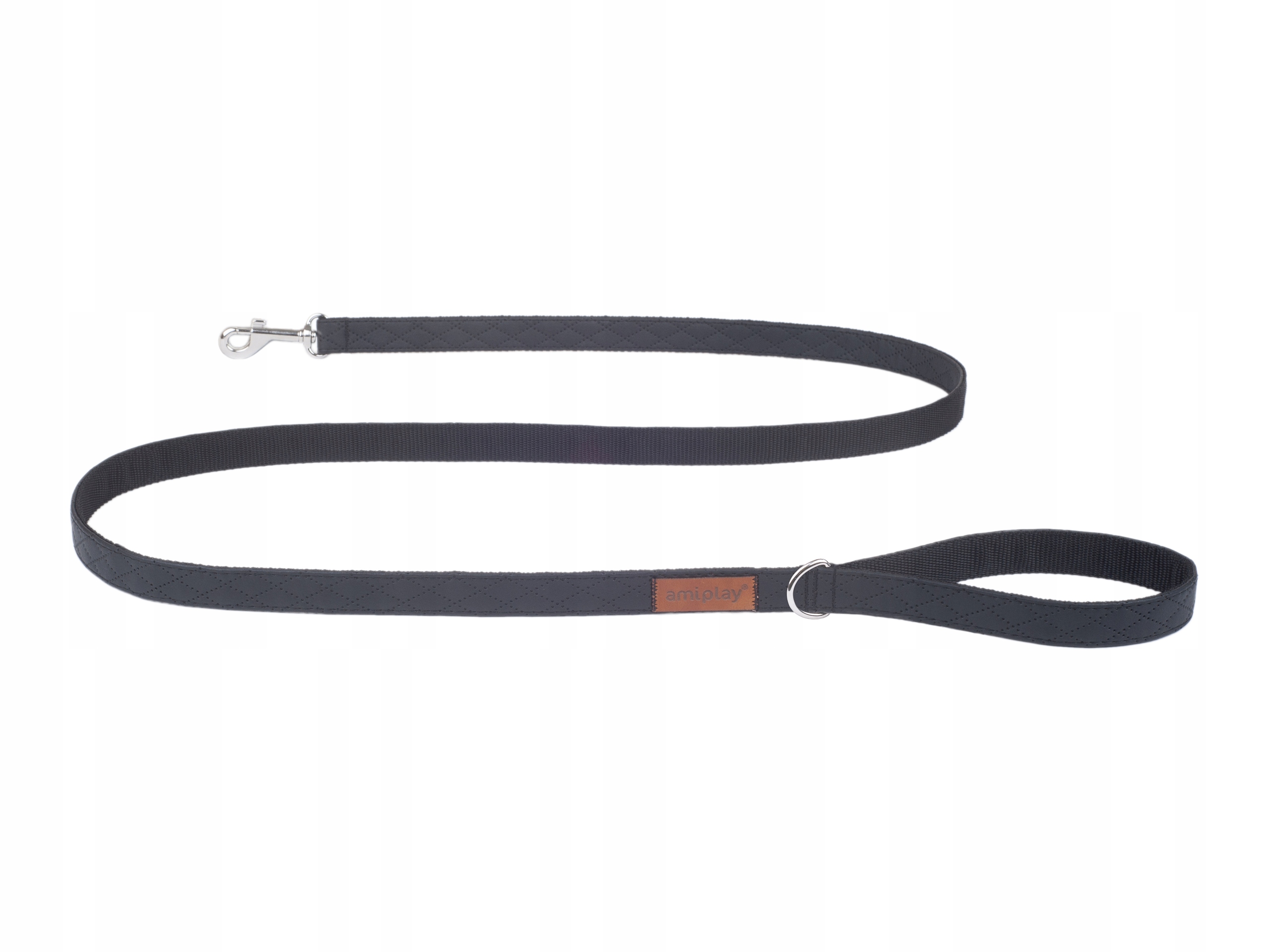 

amiplay Smycz klasyczna Cambridge 140 cm XL Czarna